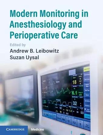 Modern Monitoring in Anesthesiology and Perioperative Care cover