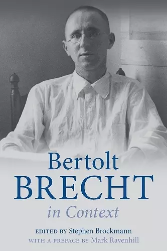 Bertolt Brecht in Context cover