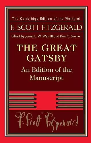 The Great Gatsby cover