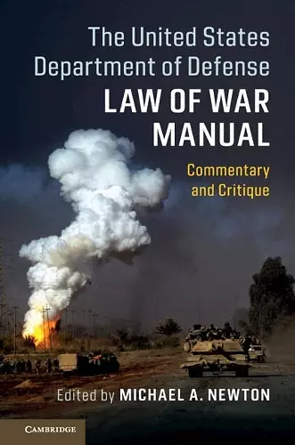 The United States Department of Defense Law of War Manual cover