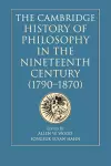 The Cambridge History of Philosophy in the Nineteenth Century (1790–1870) cover