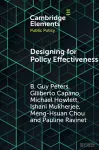 Designing for Policy Effectiveness cover