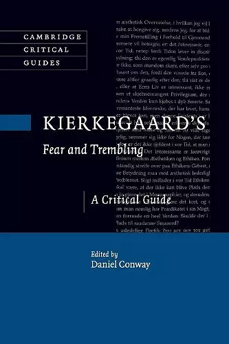 Kierkegaard's Fear and Trembling cover