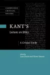 Kant's Lectures on Ethics cover