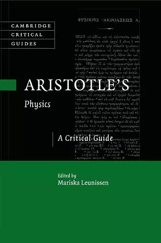 Aristotle's Physics cover