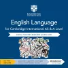 Cambridge International AS and A Level English Language Digital Teacher's Resource Access Card cover