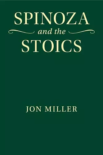 Spinoza and the Stoics cover