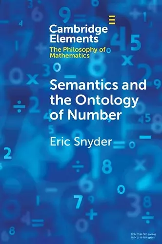 Semantics and the Ontology of Number cover