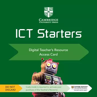 Cambridge ICT Starters Digital Teacher's Resource Access Card cover