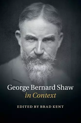 George Bernard Shaw in Context cover