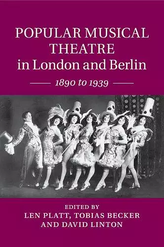 Popular Musical Theatre in London and Berlin cover