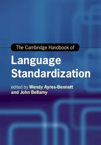 The Cambridge Handbook of Language Standardization cover