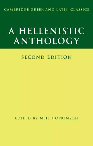 A Hellenistic Anthology cover