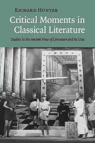 Critical Moments in Classical Literature cover