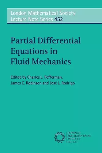 Partial Differential Equations in Fluid Mechanics cover