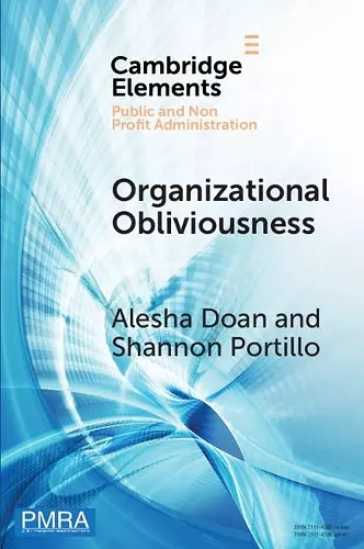 Organizational Obliviousness cover