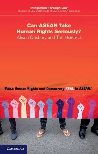 Can ASEAN Take Human Rights Seriously? cover