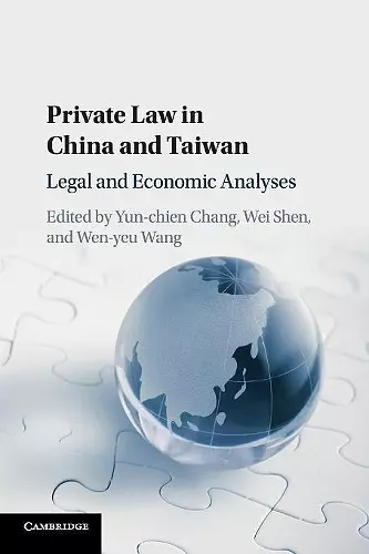 Private Law in China and Taiwan cover