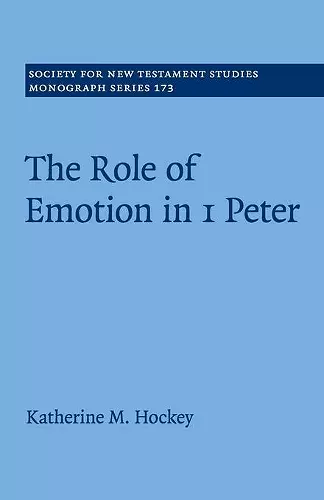 The Role of Emotion in 1 Peter cover
