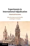 Experiments in International Adjudication cover