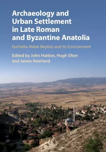 Archaeology and Urban Settlement in Late Roman and Byzantine Anatolia cover