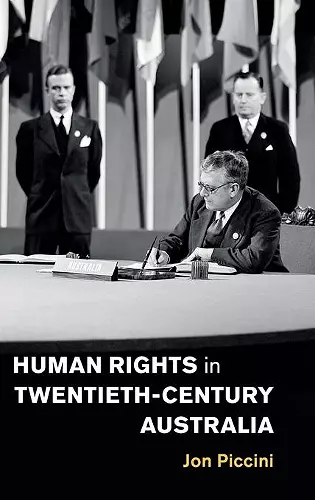 Human Rights in Twentieth-Century Australia cover