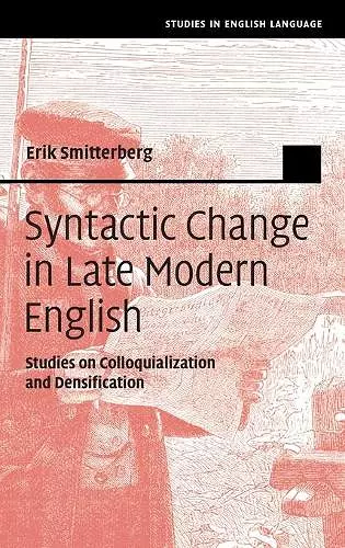 Syntactic Change in Late Modern English cover