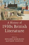 A History of 1930s British Literature cover