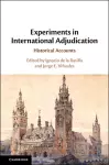 Experiments in International Adjudication cover