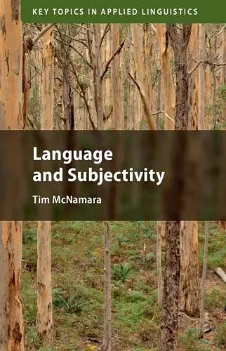 Language and Subjectivity cover