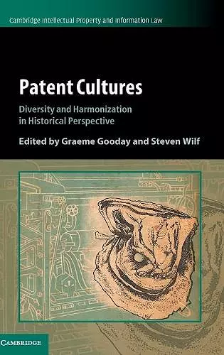 Patent Cultures cover