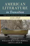 American Literature in Transition, 1770–1828 cover