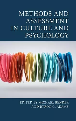 Methods and Assessment in Culture and Psychology cover