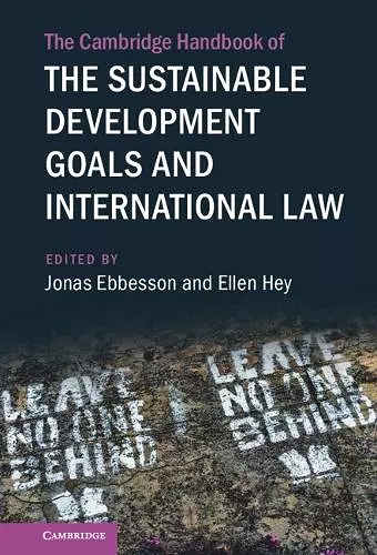 The Cambridge Handbook of the Sustainable Development Goals and International Law cover