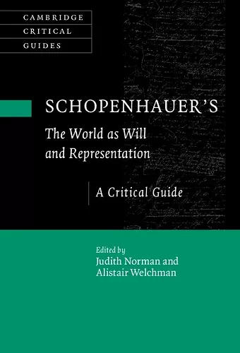 Schopenhauer's 'The World as Will and Representation' cover