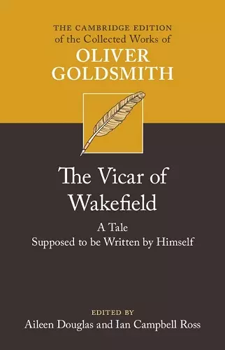 The Vicar of Wakefield cover