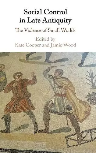 Social Control in Late Antiquity cover