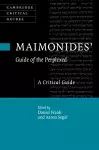 Maimonides' Guide of the Perplexed cover