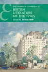 The Cambridge Companion to British Literature of the 1930s cover