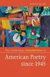 The Cambridge Introduction to American Poetry since 1945 cover