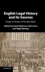 English Legal History and its Sources cover