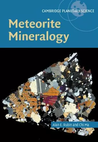 Meteorite Mineralogy cover