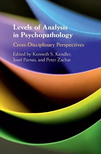 Levels of Analysis in Psychopathology cover