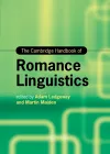 The Cambridge Handbook of Romance Linguistics cover