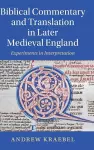 Biblical Commentary and Translation in Later Medieval England cover