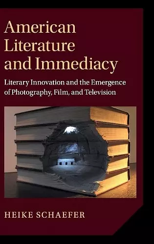 American Literature and Immediacy cover