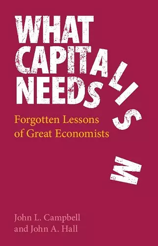 What Capitalism Needs cover