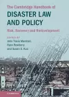 The Cambridge Handbook of Disaster Law and Policy cover