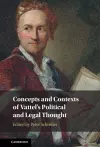 Concepts and Contexts of Vattel's Political and Legal Thought cover