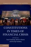 Constitutions in Times of Financial Crisis cover
